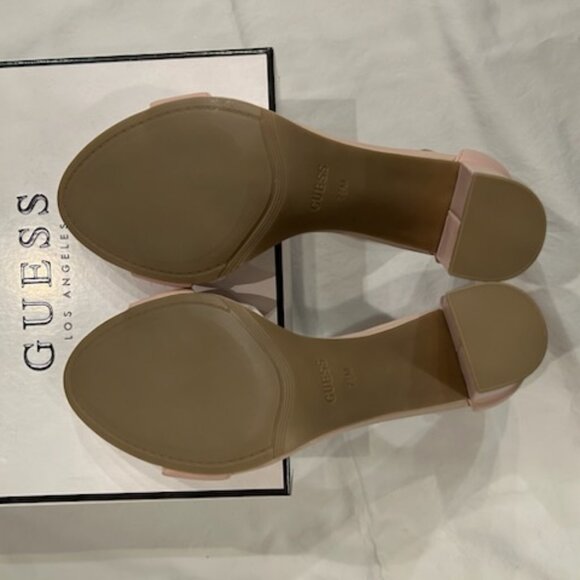 Guess Dress Sandal Lt Pink New Sz 7.5 - Picture 7 of 8